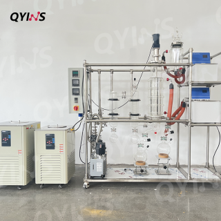 0.25平方玻璃分子蒸餾 合成潤滑油設(shè)備