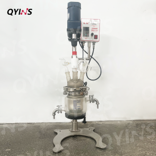 攪拌鍍膜玻璃反應(yīng)釜-500mL、1L、2L、5L