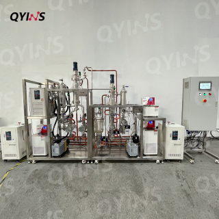 不銹鋼分子蒸餾加薄膜蒸發(fā)器 雙極-0.1平方