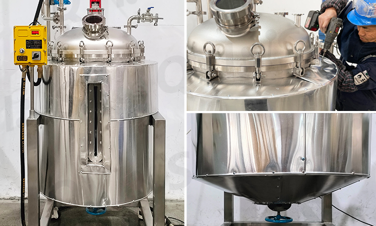 雙層不銹鋼反應釜